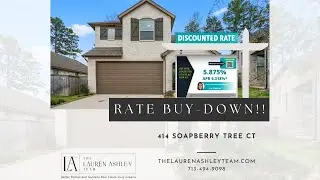 Rate Buy Down!! -- 414 Soapberry Tree Ct, Willis, TX 77318