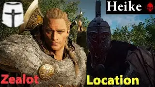 Where can I find Heike zealot in AC Valhalla?