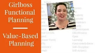 Setting Up for Value-Based Planning - Girlboss Functional Planning 1 | Kendra Bork