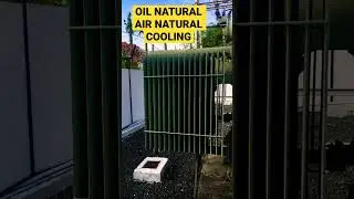 Transformers oil cooling system ONAN OIL NATURAL AIR NATURAL cooling system #transfermer