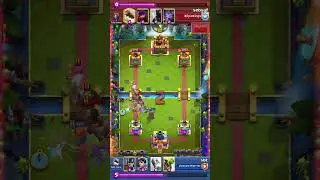 Super rare moment in clash royal e