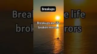 Healing from Heartbreak: The Broken Mirrors of Breakups 💔|Uncommon Facts| #facts #love #trending