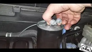 Changer filtre a gasoil Mercedes classe B et A, W245