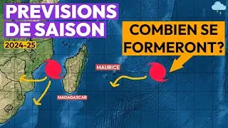 Pr&eacute;visions pour la saison cyclonique 2024-25 dans le sud-ouest de l'oc&eacute;an Indien