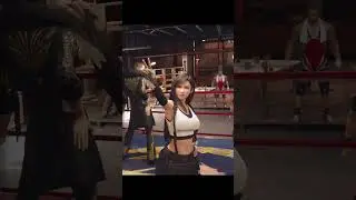 Tifa's cute victory pose #shorts
