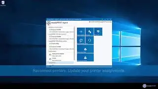 steadyPRINT - Printer management for users! The User Self Service: steadyPRINT Agent