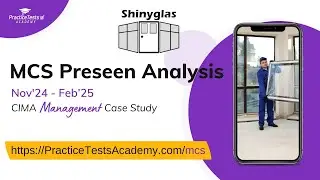 CIMA MCS Preseen Analysis | Nov24-Feb25 Shinyglas YT sample