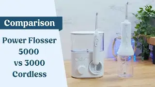 Sonicare Power Flosser 5000 Countertop vs Cordless 3000