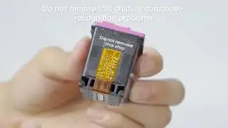Install ink cartridge for HP64 HP67