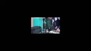 Live demonstration of plasma cutting machine, witness the ultimate efficiency!
