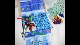 Packing Christmas Winter Soap - Cold Process Soap - Santa Babee