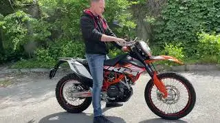 Осмотр мотоцикла KTM 690 Enduro R пробег 9296км