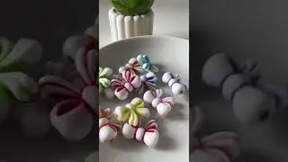 Cute Bow Beads mix colors for Diy beading Jewelry.