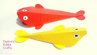 Paper Fish Craft for Kids