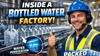 Inside a Bottled Water Factory: How Water Is Purified, Tested & Packed at Lightning Speed
