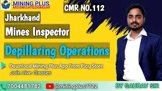 CMR REGULATION NO 112/ Zero to Heo batch / DGMS FMC / SMC / MS/ OM
