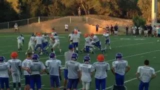 Defensive Player with Great Wrestling Dip Flat Back