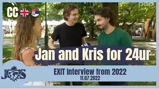 [ENG SUB] Jan and Kris EXIT Interview from 2022 (11.07.2022)
