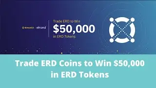 Trade ERD Coins to Win $50,000 in ERD Tokens | Binance Offers | ERD Token in Hindi