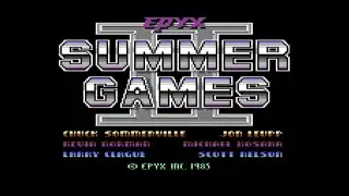 COMMODORE 64 (C64) # SUMMER GAMES II (EPYX , 1985.) # 0:30.7 # CYCLING #