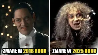33 aktorów z Rodziny Addamsów, którzy odeszli