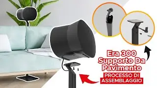 Come assemblare il supporto da pavimento Premium Soundbass ERA300 e l'attacco per altoparlante