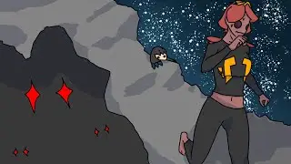 Fighting a GIANT Poptop - Starbound