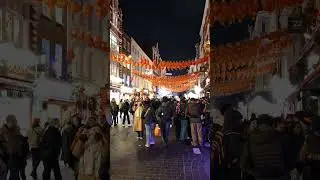 This London Street is Absolutely Packed #london  #chinatown  #crowds
