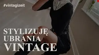 Moda Vintage - Stylizuję Vintage. Czarne spodenki na kilka sposobów #vintagizeit #modavintage