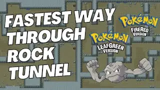 Как пройти через каменный туннель | Прохождение Pok&eacute;mon Fire Red и Leaf Green | Самый быстрый мар...
