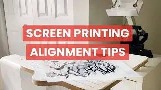 Screen Printing Alignment Tips | by Screenprintdirect.com