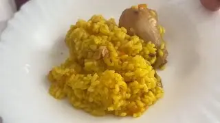 Arroz meloso con pollo y conejo, rico rico - fácil fácil ￼