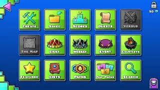 Playing Geometry Dash!(I got board)
