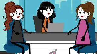 Veronika Decides She Can’t Accept a Job With No Income Stability #corporate #animation