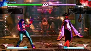Street Fighter 5 Fang BnB Combo guide
