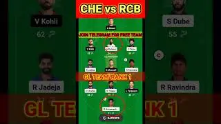 Csk vs Rcb Dream11 Prediction | Chennai super kings vs Royal challengers Bangalore Dream11 team