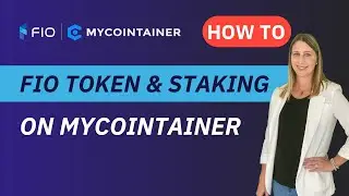How To Stake FIO Tokens on MyCointainer