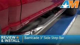 2015-2017 Ford F-150 Barricade 3&rdquo; Side Step Bar Review & Install