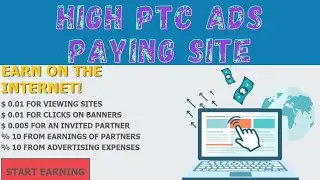 EARN USD MONEY BY CLICKING ADS ($0.01 PER CLICK ) BEST PTC ADS SITE 2021