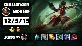 Nidalee vs Rumble NA Challenger JUNGLE (12/5/15) - v11.8