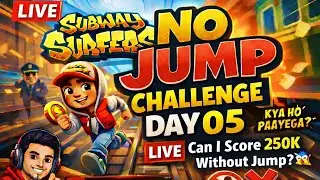 No Jump Challenge Day 05/30🔥 | Subway Surfers Live Gameplay | @ytmohit gaming