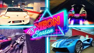 TESTING *ALL* the NEON SEASON CARS Fully Upgraded! | Asphalt 8 Neon Season Cars Multiplayer