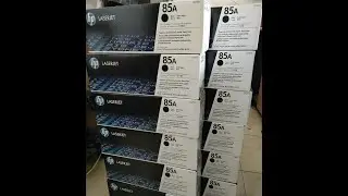 Unboxing Toner 85A Original