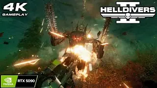 Helldivers 2: 4K Gameplay No Commentary ULTRA Settings | RTX 5090 P1027