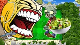 Raging at zombies and salad (Garden Warfare 2)