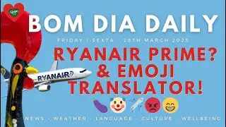 Ryanair Prime? And Portugal's emoji translator #ryanair #eggplants #emojis #portugal
