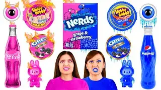 Холодное vs Горячее и Розовое против Синего от Funny Funny