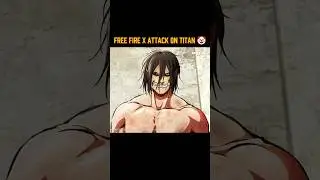 FREE FIRE & BGMI X ATTACK ON TITAN! 💀 #ffshorts #freefireshorts #bgmi