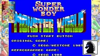 NS Wonder Boy Anniversary Collection - #8: Super Wonder Boy in Monster Land (SEGA Mark III)