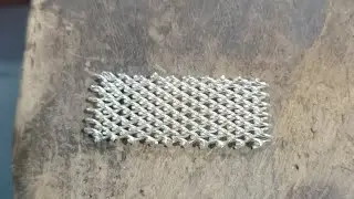 Como hacer una pulsera de tejido chino de plata